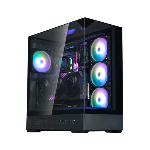 Zalman P40 Prism Black Midi Tower Fekete