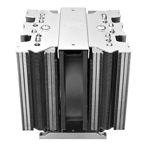 Silverstone SST-XED120S-WS számítógépes hűtőrendszer Processzor Hűtőborda/hűtő 12 cm Ezüst 1 db