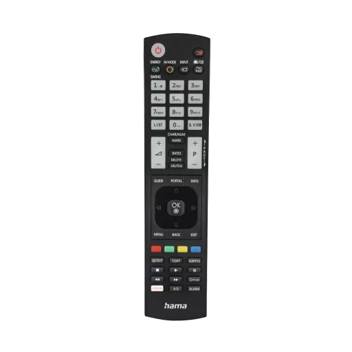 Hama 00221061 távirányító Vezeték nélküli infravörös TV Nyomógombok