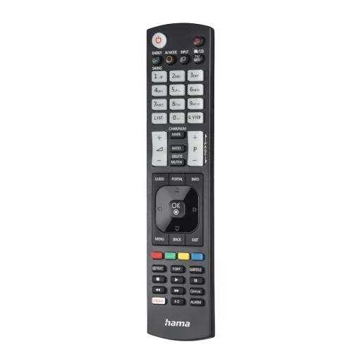 Hama 00221061 távirányító Vezeték nélküli infravörös TV Nyomógombok