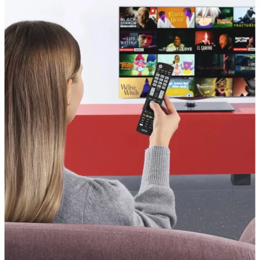 Hama 00221061 távirányító Vezeték nélküli infravörös TV Nyomógombok