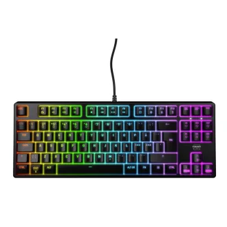   CHERRY XTRFY K4V2 RGB TKL billentyűzet Játék USB QWERTY Portugál Fekete