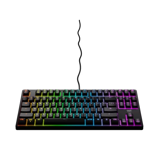 CHERRY XTRFY K4V2 RGB TKL billentyűzet Játék USB QWERTY Portugál Fekete
