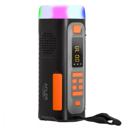 Emergency Radio with Solar Power - Hand Crank | Bluetooth 5.0 | 4W LED Flashlight | 4500 mAh Powerbank