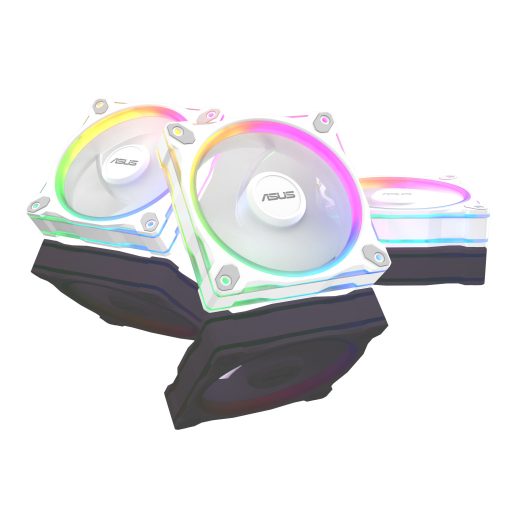ASUS Prime MR120 Fan ARGB Reverse White 3in1 12 cm Fehér 3 db
