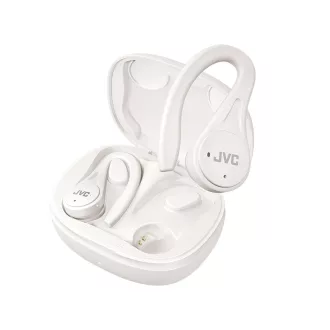   JVC HA-EC25T Headset True Wireless Stereo (TWS) Fülre akasztható, Hallójárati Hívás/zene Bluetooth Fehér