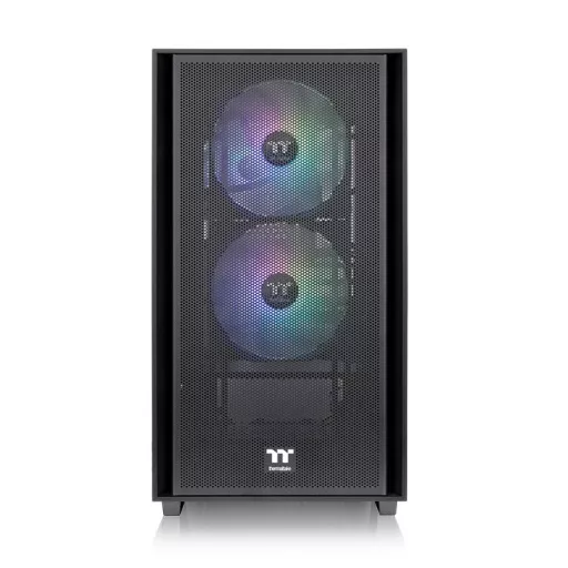 Thermaltake Versa H16 TG ARGB Micro Tower Fekete