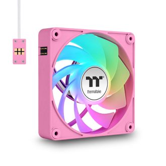   Thermaltake CT140 EX Reverse ARGB Sync PC 14 cm Rózsaszín 3 db