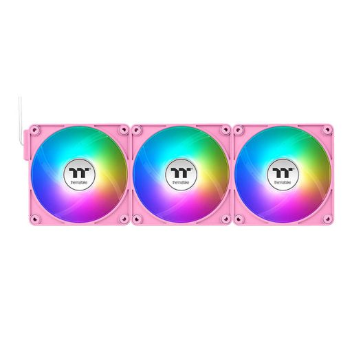 Thermaltake CT140 EX Reverse ARGB Sync PC 14 cm Rózsaszín 3 db