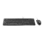 Logitech 920-002563 billentyűzet Egér mellékelve Otthoni USB QWERTY Holland Fekete
