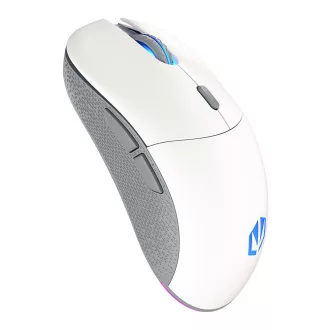   ENDORFY GEM Plus Wireless Onyx White egér Játék Kétkezes RF Wireless + USB Type-C Optikai 26000 DPI