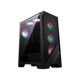 MSI MAG Forge 120A AIRFLOW Midi Tower Fekete, Átlátszó