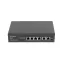 Lanberg RSFE-4P-2FE-60 hálózati kapcsoló Beállítást nem igénylő (unmanaged) Fast Ethernet (10/100) Ethernet-áramellátás (PoE) támogatása 1U Fekete