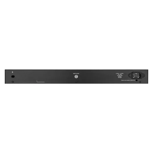 D-Link DGS-1250-52XMP Vezérelt L3 Ethernet-áramellátás (PoE) támogatása Fekete