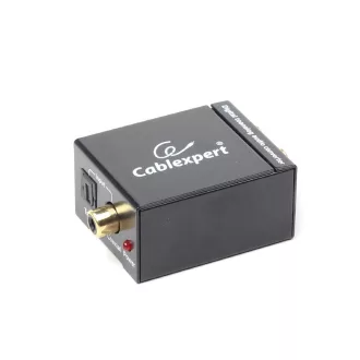 Gembird DSC-OPT-RCA-001 audió konverter Fekete