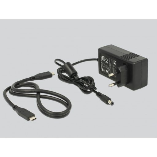 DeLOCK 63957 dokkoló állomás tárolóegységhez USB 3.2 Gen 2 (3.1 Gen 2) Type-C Fekete
