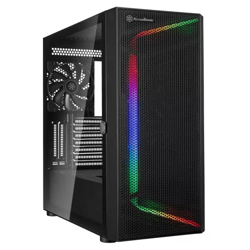 Silverstone SETA H1 Midi Tower Fekete