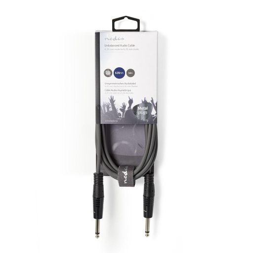 Nedis COTH23200GY50 audio kábel 5 M 2 x 6.35mm 3.5mm Szürke
