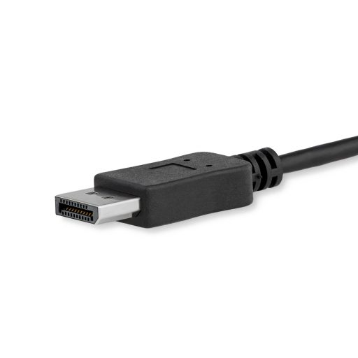StarTech.com CDP2DPMM1MB video átalakító kábel 1 M DisplayPort USB C-típus Fekete