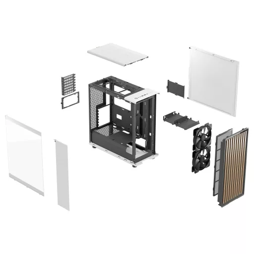 Fractal Design North Midi Tower Fehér