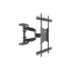 Multibrackets 2307 asztali TV konzol 139,7 cm (55") Fali Fekete
