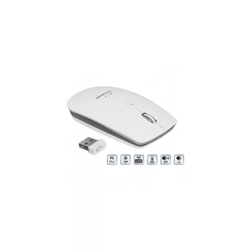 Esperanza EM120W egér Irodai Vezeték nélküli RF Optikai 2400 DPI