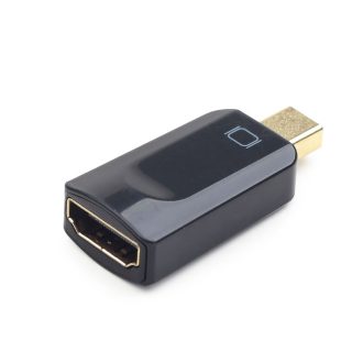   Gembird A-MDPM-HDMIF-01 csatlakozó átlakító Mini Display Port HDMI Fekete