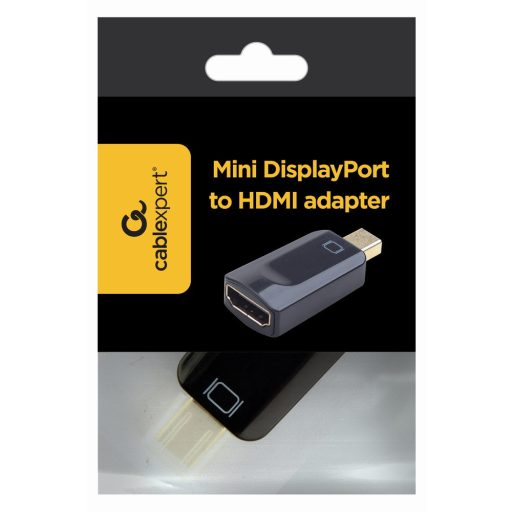 Gembird A-MDPM-HDMIF-01 csatlakozó átlakító Mini Display Port HDMI Fekete