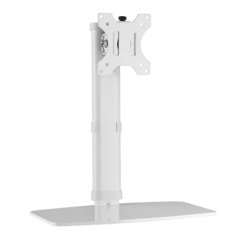 Techly ICA-LCD 260 asztali TV konzol 68,6 cm (27") Fehér