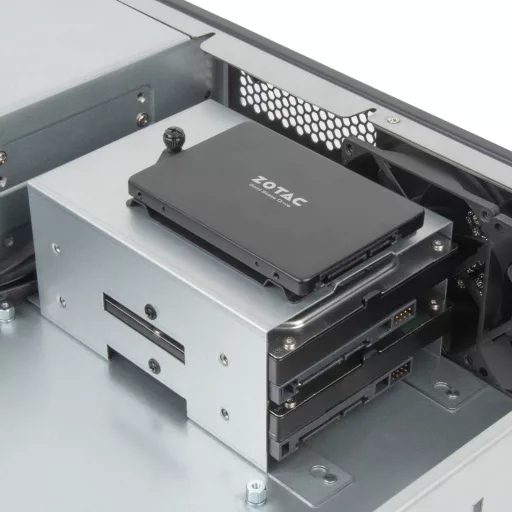 Silverstone RM23-502-MINI Rack Fekete