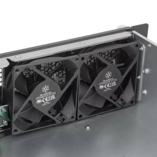Silverstone RM23-502-MINI Rack Fekete