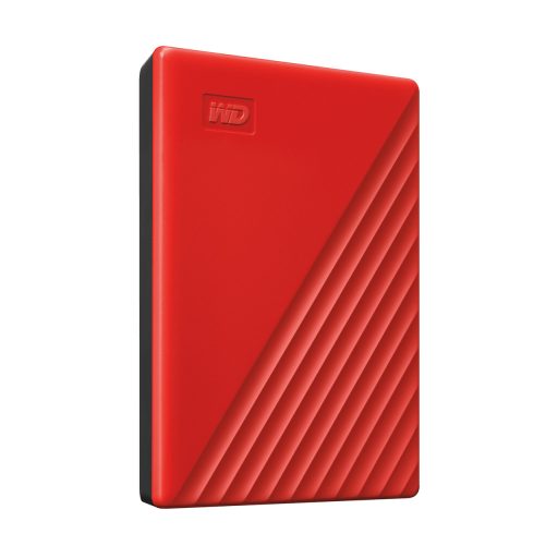 Western Digital My Passport külső merevlemez 4 TB 3.2 Gen 1 (3.1 Gen 1) Vörös