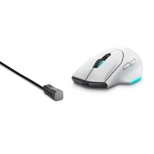 Alienware AW620M egér Játék Jobbkezes RF Wireless + USB Type-C Optikai 26000 DPI