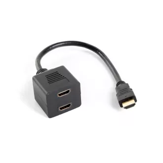 Lanberg AD-0019-BK videó elosztó HDMI 2x HDMI