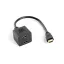 Lanberg AD-0019-BK videó elosztó HDMI 2x HDMI