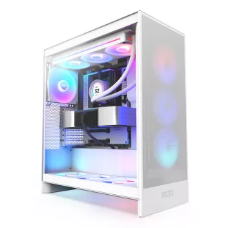 NZXT H7 Flow RGB Midi Tower Fehér
