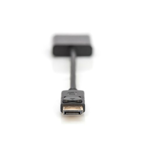 Digitus AK-340403-001-S video átalakító kábel 0,15 M DisplayPort VGA (D-Sub) Fekete