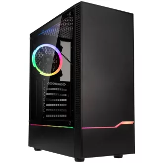 Kolink Inspire K9 ARGB Midi Tower Fekete