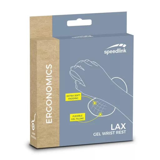 SPEEDLINK SL-620800-BK csuklótámasz Gél, Gumi, Bársony Fekete