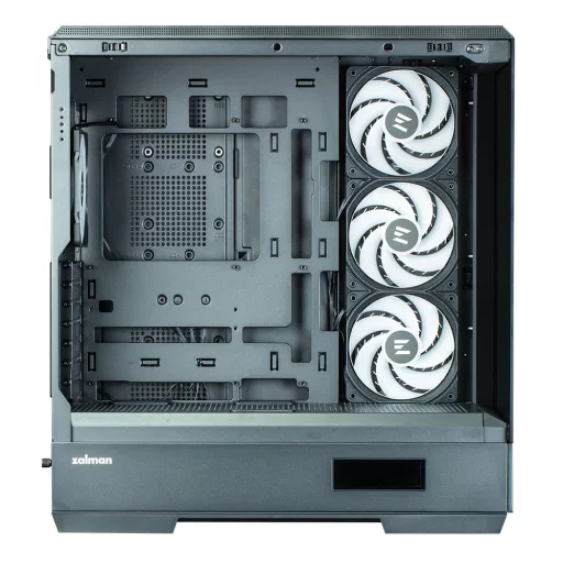 Zalman P50 DS Black Midi Tower Fekete