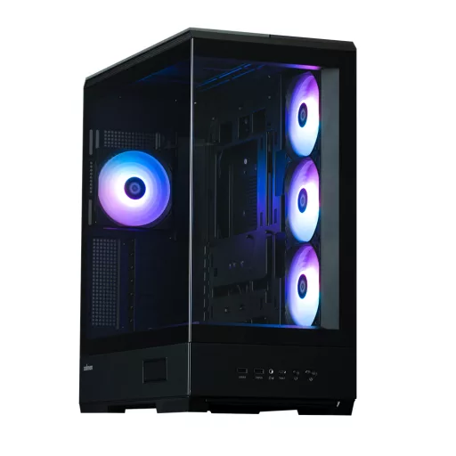Zalman P50 DS Black Midi Tower Fekete