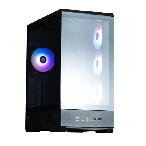 Zalman P50 DS Black Midi Tower Fekete