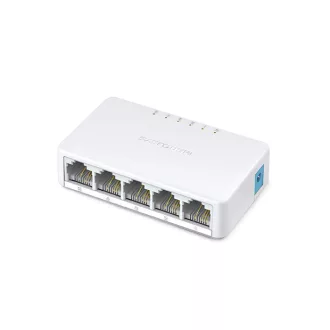   Mercusys MS105 hálózati kapcsoló Beállítást nem igénylő (unmanaged) Fast Ethernet (10/100) Fehér