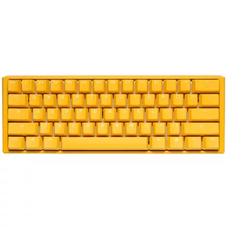   Ducky One 3 Mini Yellow billentyűzet Játék USB QWERTY Amerikai angol Sárga