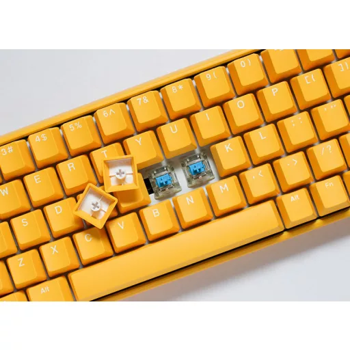 Ducky One 3 Mini Yellow billentyűzet Játék USB QWERTY Amerikai angol Sárga