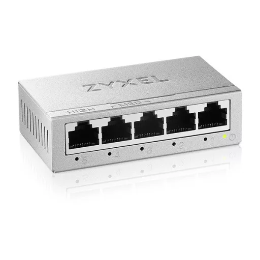 Zyxel GS-105BV5-EU0101F hálózati kapcsoló Beállítást nem igénylő (unmanaged) L2 Gigabit Ethernet (10/100/1000)