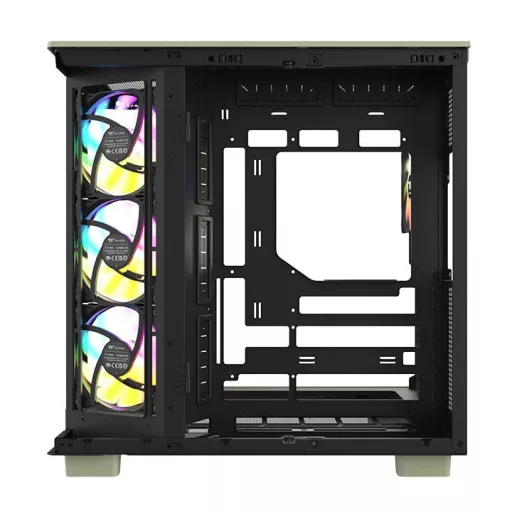 Thermaltake CA-11E-00MEWN-WS Midi Tower Zöld