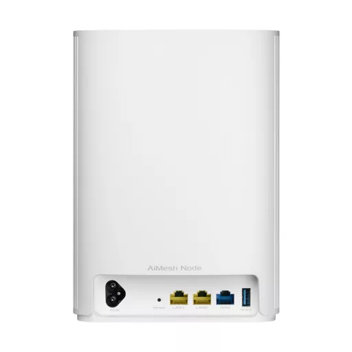 ASUS ZenWiFi AX Hybrid (XP4) (1-PK) Kétsávos (2,4 GHz / 5 GHz) Wi-Fi 6 (802.11ax) Fehér 2 Belső