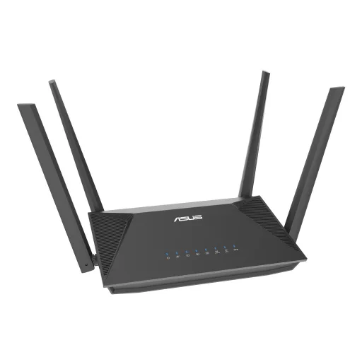 ASUS RT-AX52 Pro AX3000 vezetéknélküli router Gigabit Ethernet Kétsávos (2,4 GHz / 5 GHz) Fekete