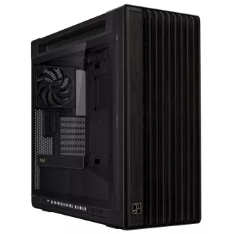ASUS ProArt PA602 Wood Edition Midi Tower Fekete
